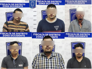 Detienen a 6 hombres y un arsenal en cateo coordinado