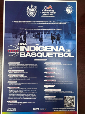 Habra nueva edici&oacute;n de la Liga Ind&iacute;gena de Baloncesto