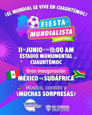 Aumenta el entusiasmo futbolista, acude este 11 de Junio al Estadio Monumental