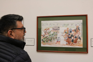 Visita la exposici&oacute;n temporal &ldquo;Acad&eacute;micos&rdquo; en el Polif&oacute;rum Museo Universitario.