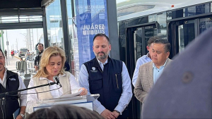 Maru Campos visita Juarez
