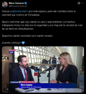 No voy a parar, est&aacute;n destruyendo al pa&iacute;s: rompe Maru con Federaci&oacute;n