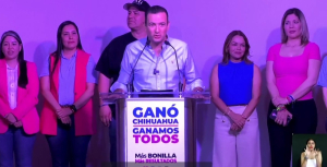 Amplia ventaja para Marcos Bonilla al contabilizar mas del 90% de actas